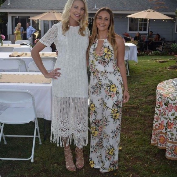 Leith floral pant romper - Picture 4 of 6